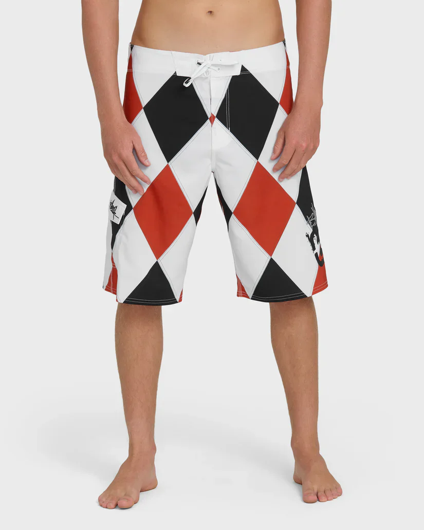 BILLABONG A.I. DIAMONDS PRO BOARDSHORT - TRUE RED (TRR) - Image 2