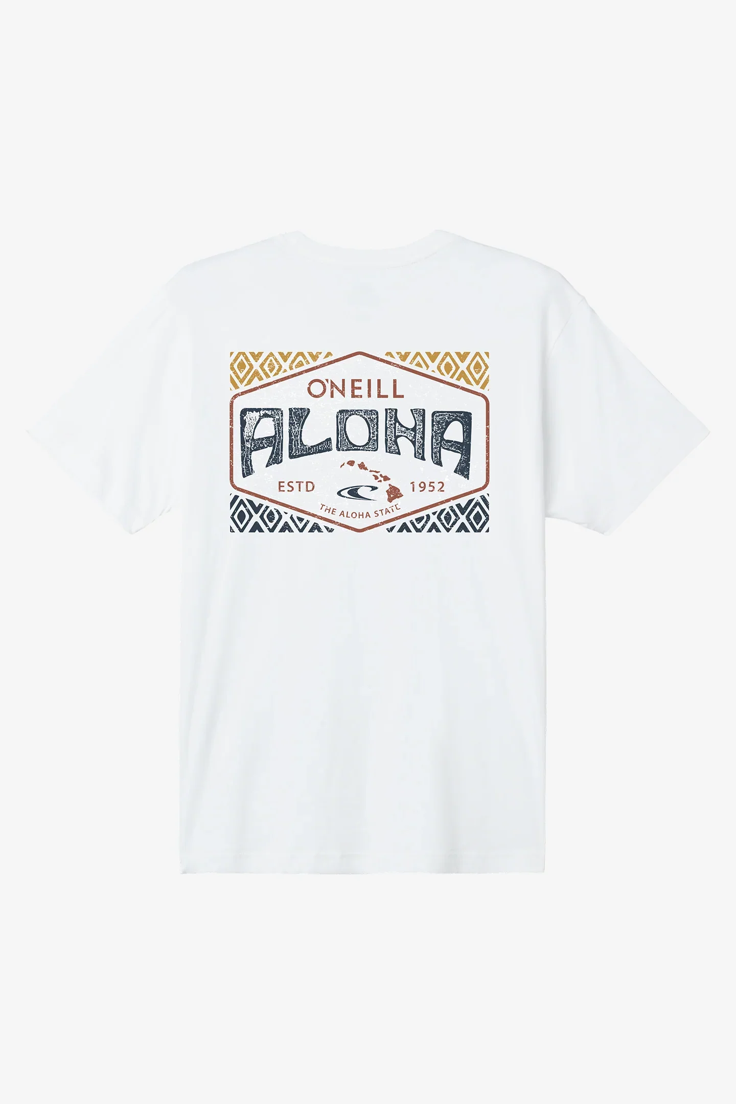 O'NEILL ALOHA HAWAII CLASSIC TEE - WHITE