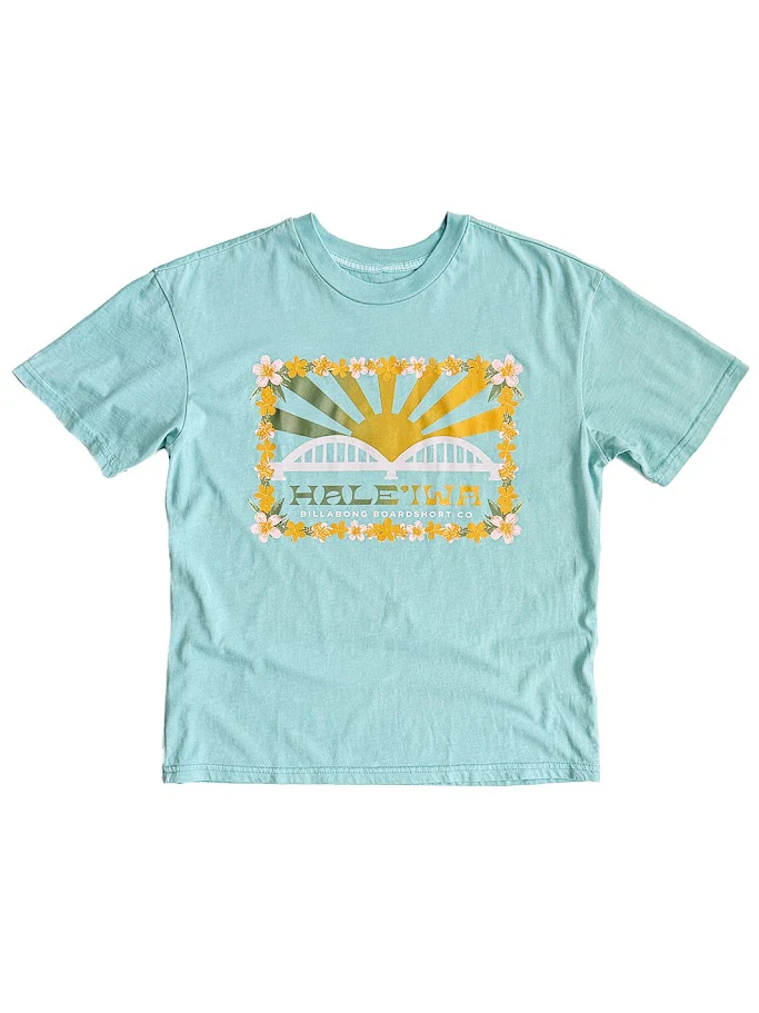 BILLABONG HALEIWA LEI BRIDGE WOMENS TEE - MYB