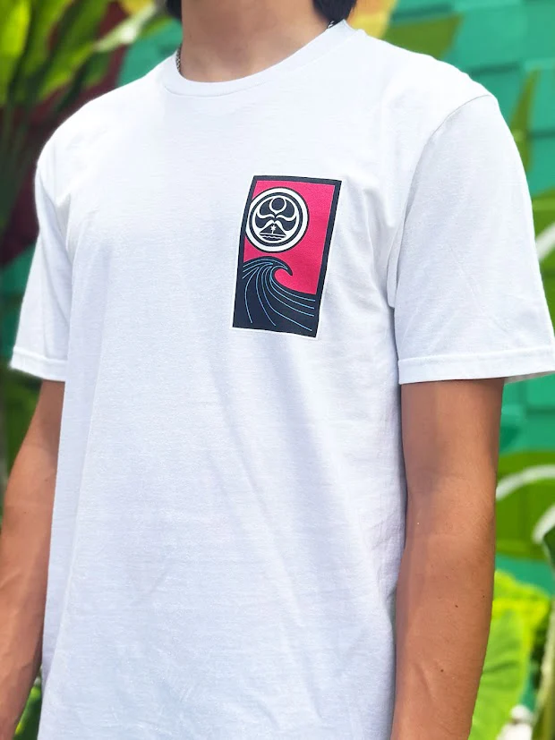 HIC HANAFUDA TEE - WHITE - Image 2