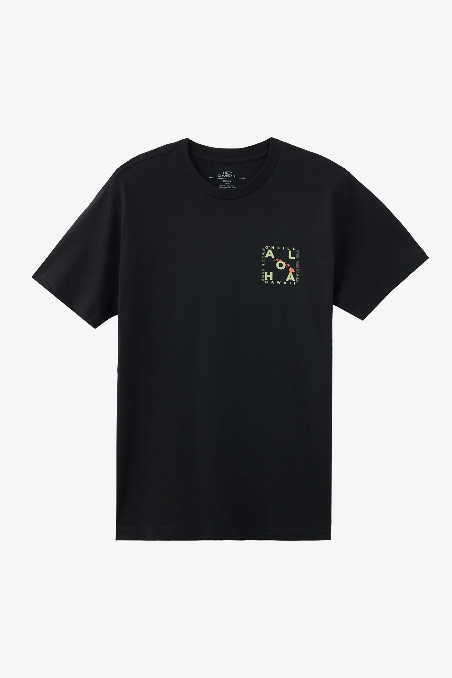 O'NEILL HAWAII LAYOUT CLASSIC SS TEE - BLACK - Image 2