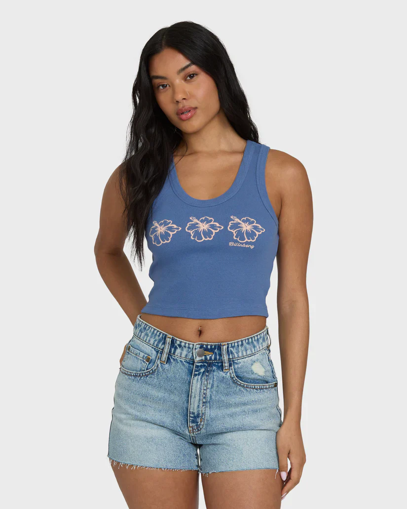 BILLABONG HAWAII HEADED TO SEA TANK TOP - DUTCH BLUE (DBU1)