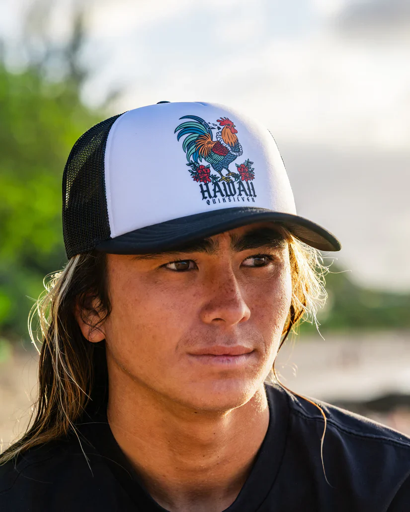 QUIKSILVER HI CARNAGE TRUCKER - WHITE