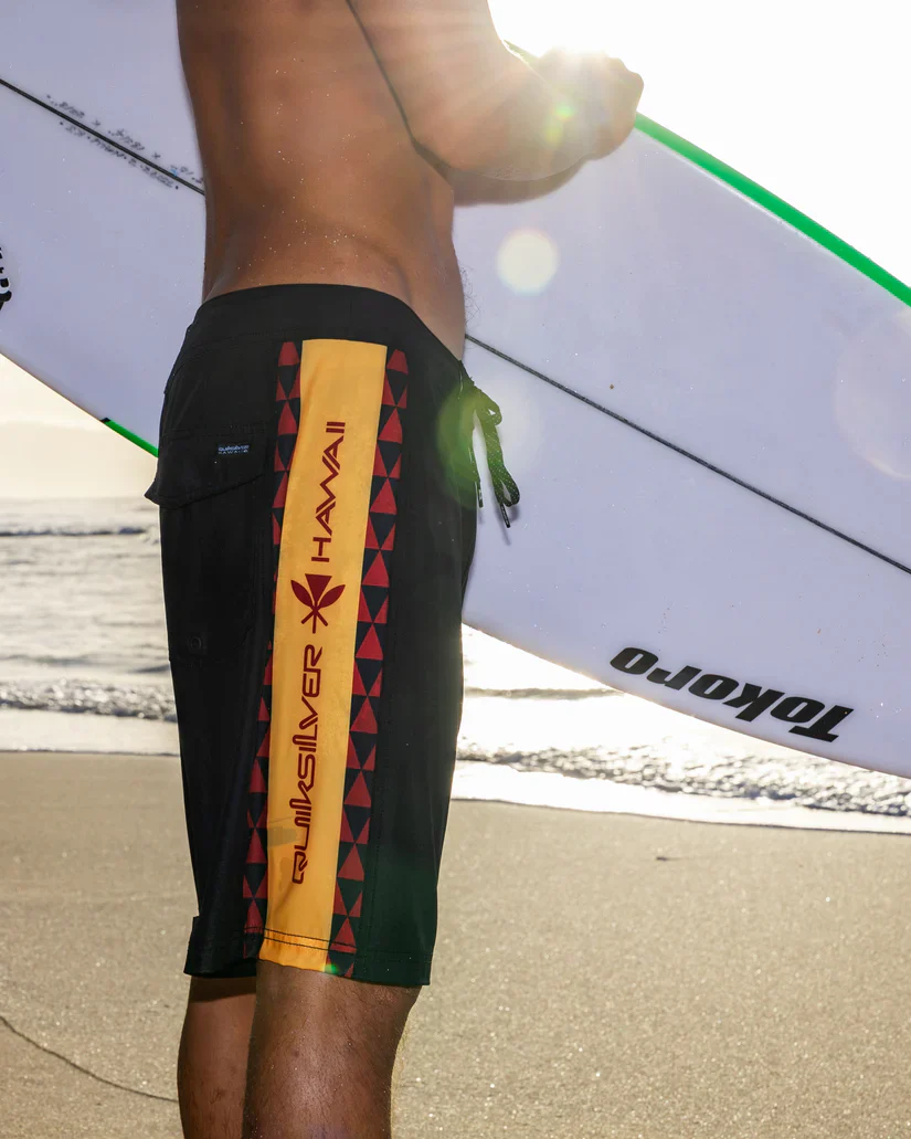 QUIKSILVER HAWAII TRADES 20" BOARDSHORT - BLACK - Image 2