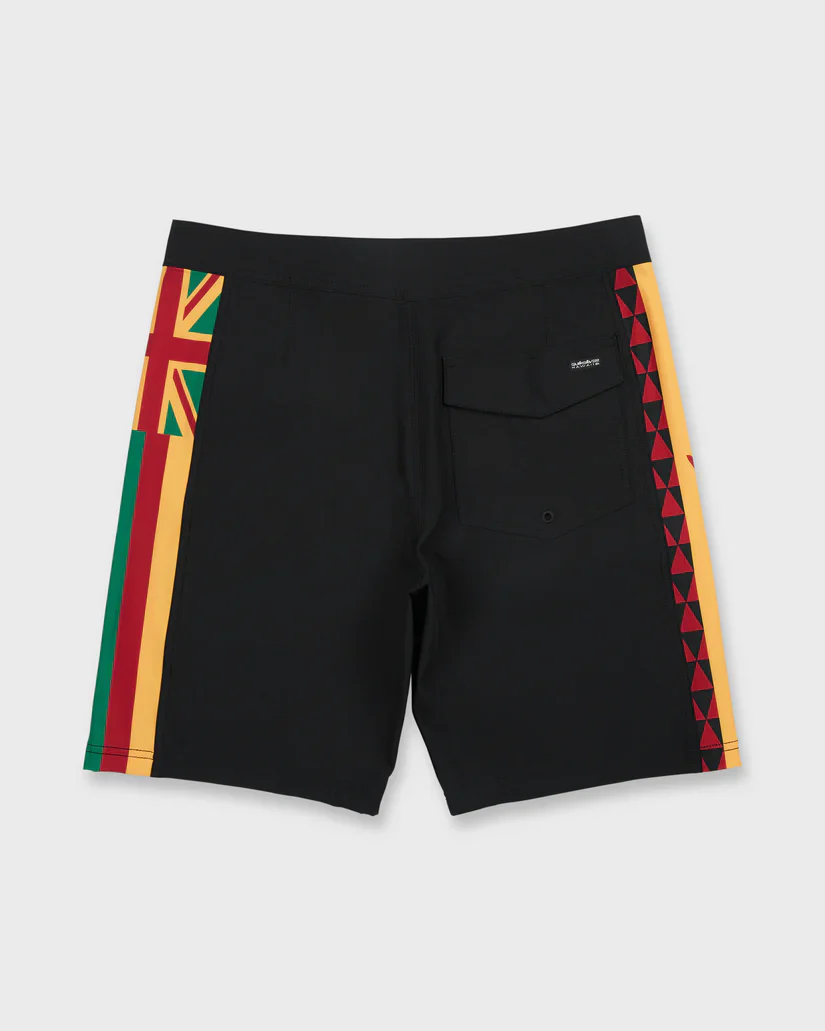 QUIKSILVER HAWAII TRADES 20" BOARDSHORT - BLACK - Image 6