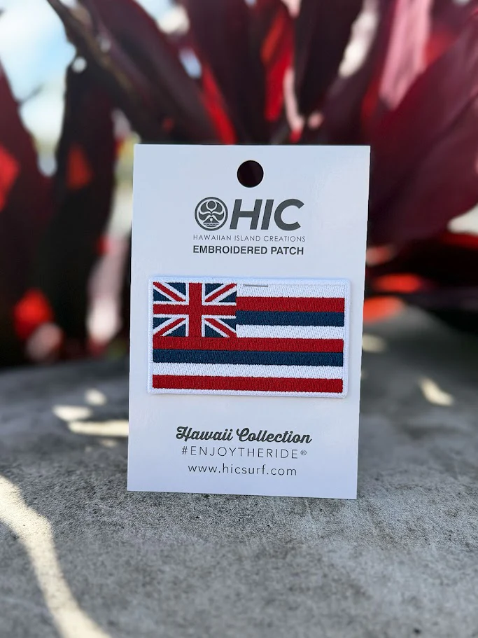HIC EMBROIDERED FLAG PATCH