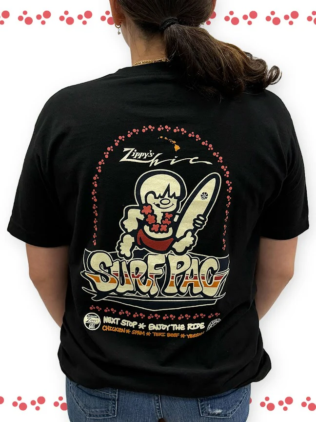 HIC X ZIPPY'S COLLAB TEE - BLACK - Image 3