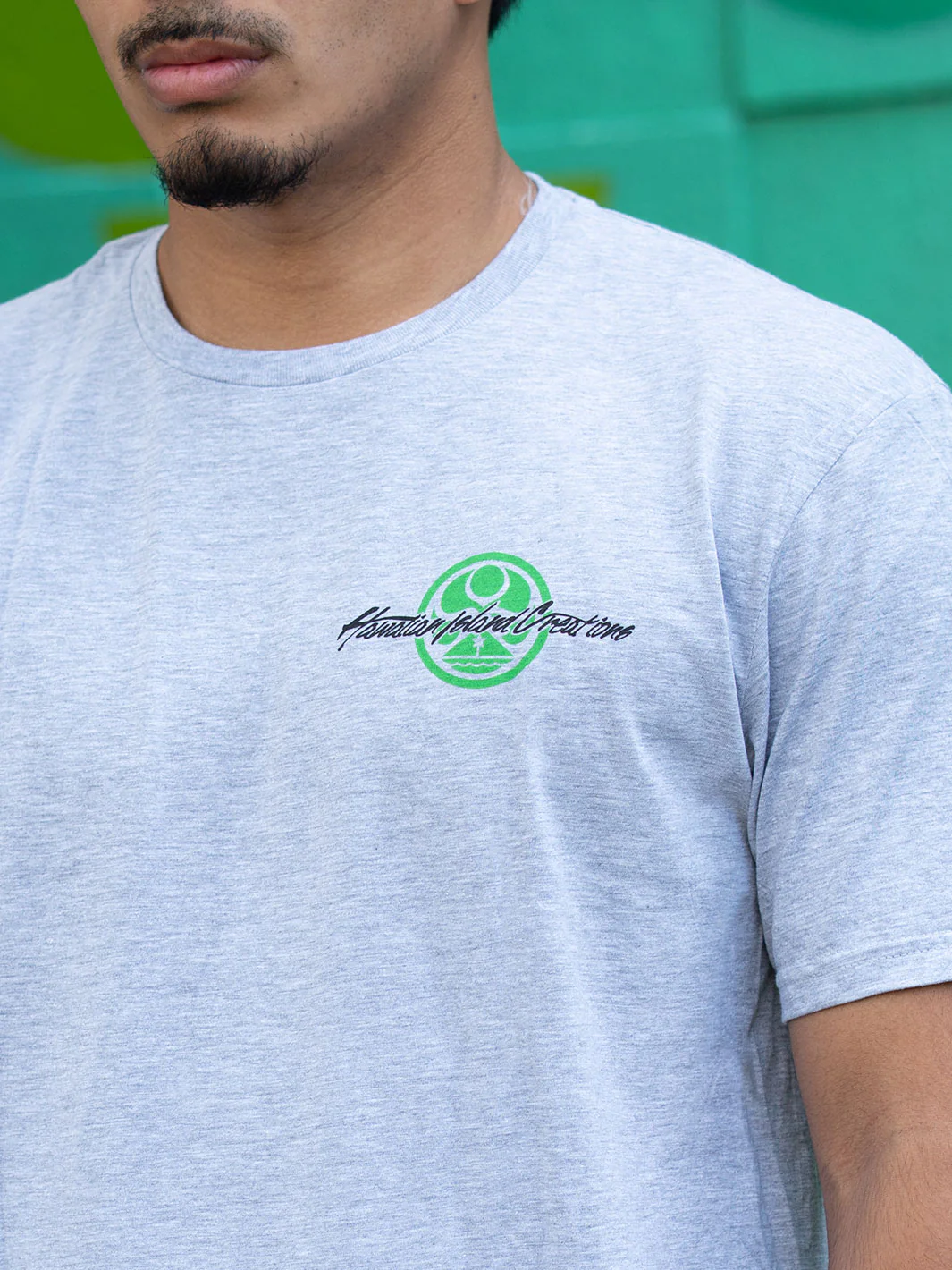 HIC HONU DRIVE TEE - HEATHER GRAY - Image 2