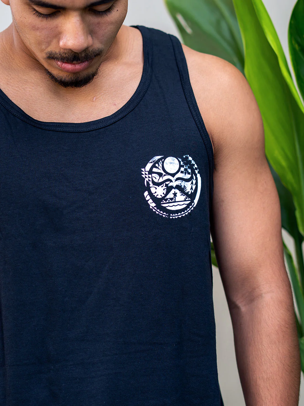 HIC IKAIKA DOT TANK TOP - BLACK - Image 2