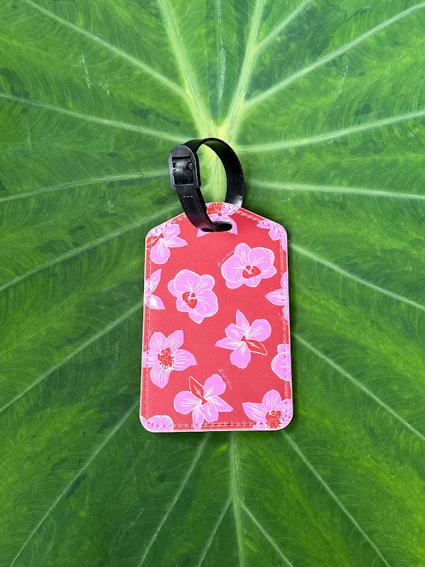 HIC ORCHID DREAMS LUGGAGE TAG