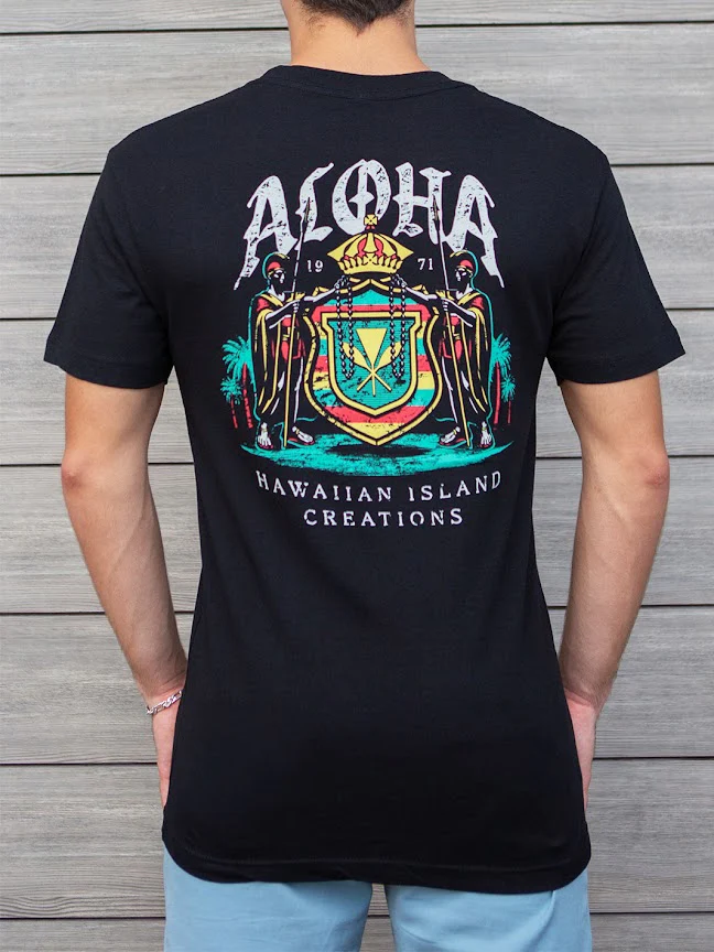 HIC PROTECT THE CREST TEE - BLACK
