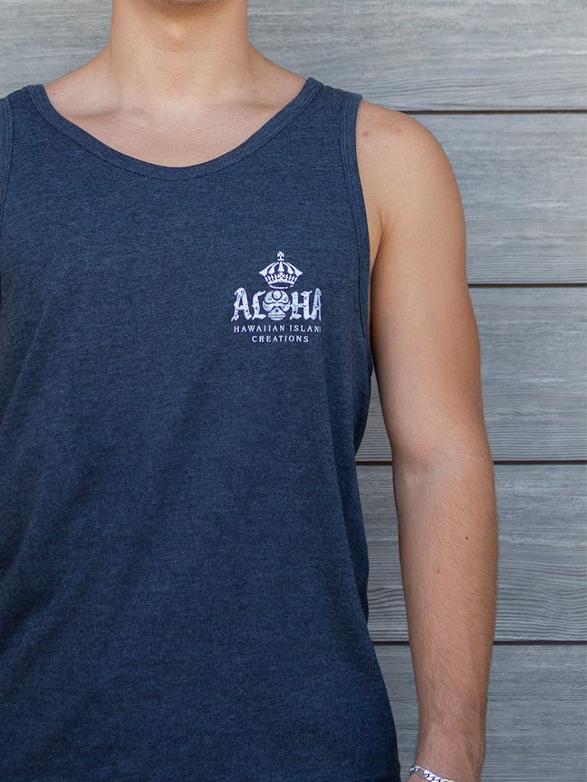 HIC PROTECT THE CREST TANK - CHARCOAL HEATHER - Image 2