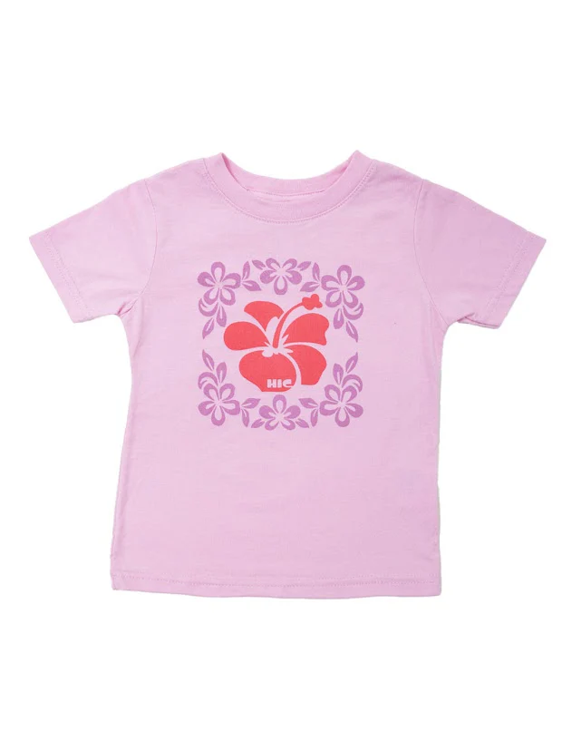 HIC RETRO TODDLER TEE - PINK