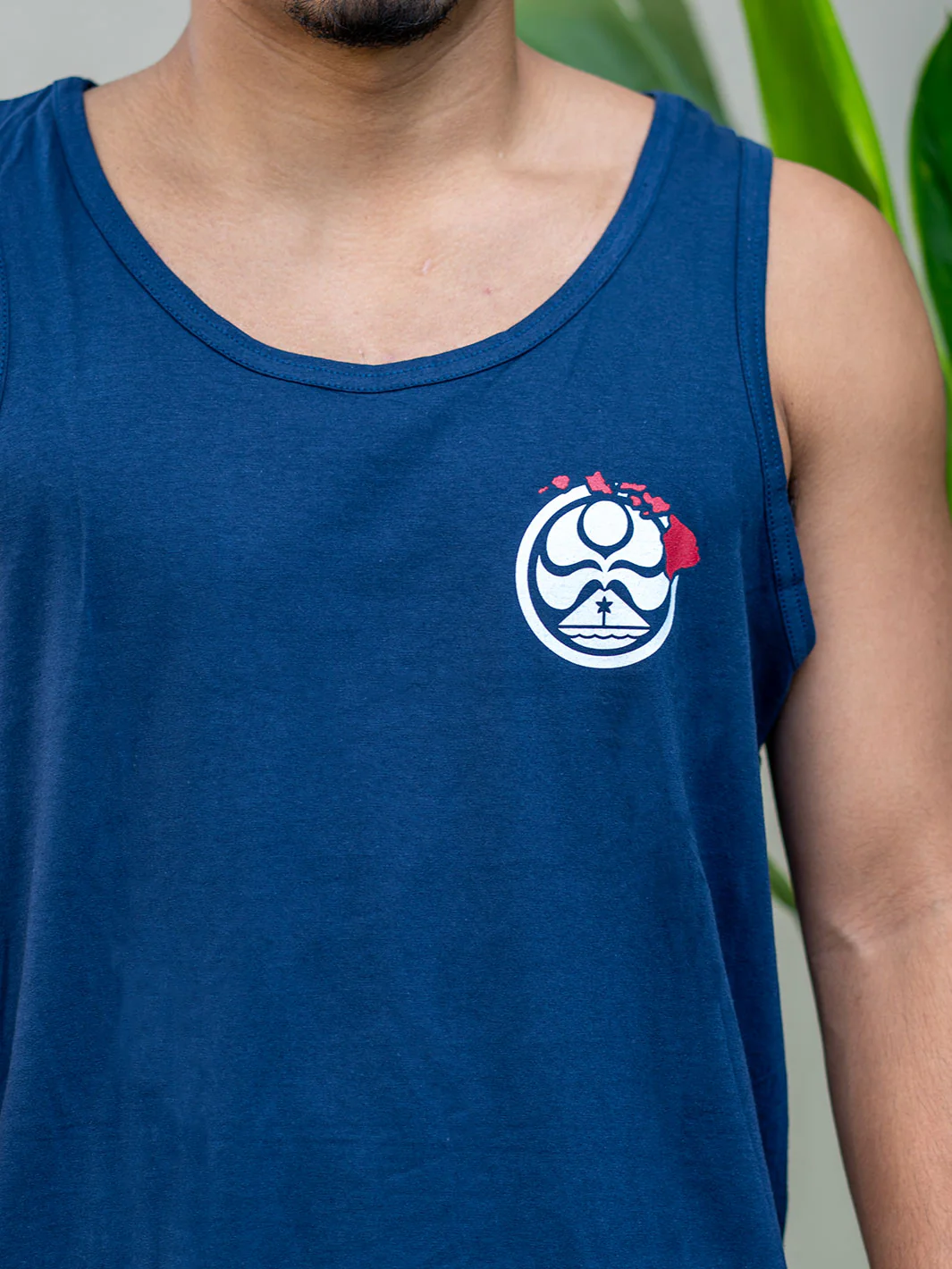 HIC SHAKA CHAIN TANK TOP - NAVY - Image 2