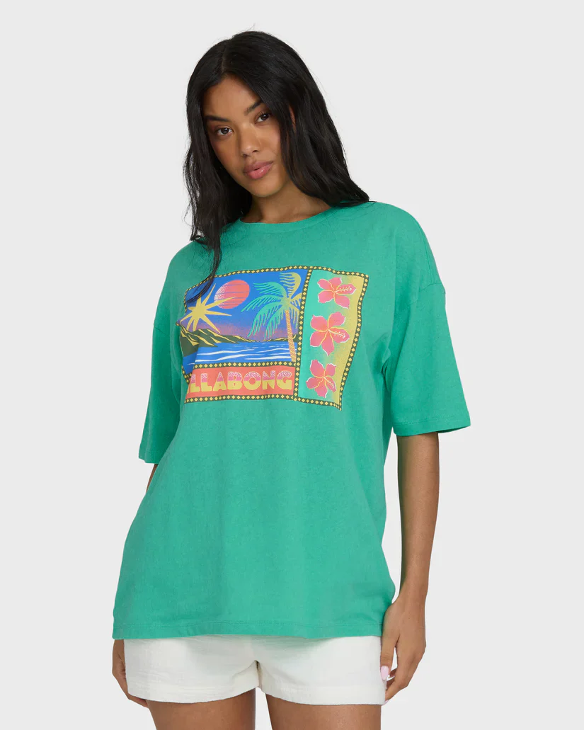 BILLABONG HAWAII SUMMER HEAT TEE - (GMM0)