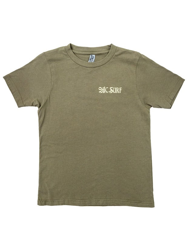 HIC TUBEROSE BOYFRIEND WOMENS TEE - THYME - Image 2