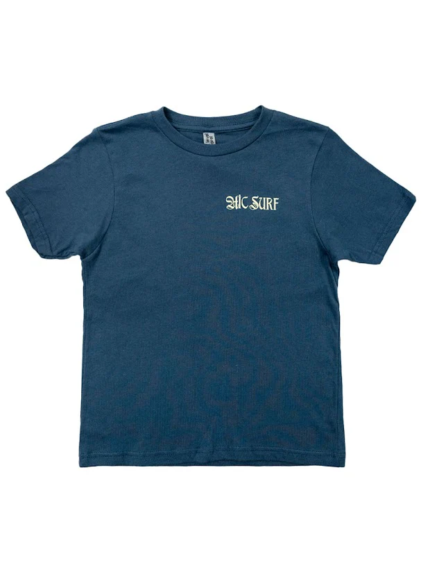 HIC TUBEROSE GIRLS TEE - INDIGO - Image 2